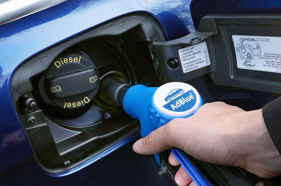 adblue Petrol in diesel car